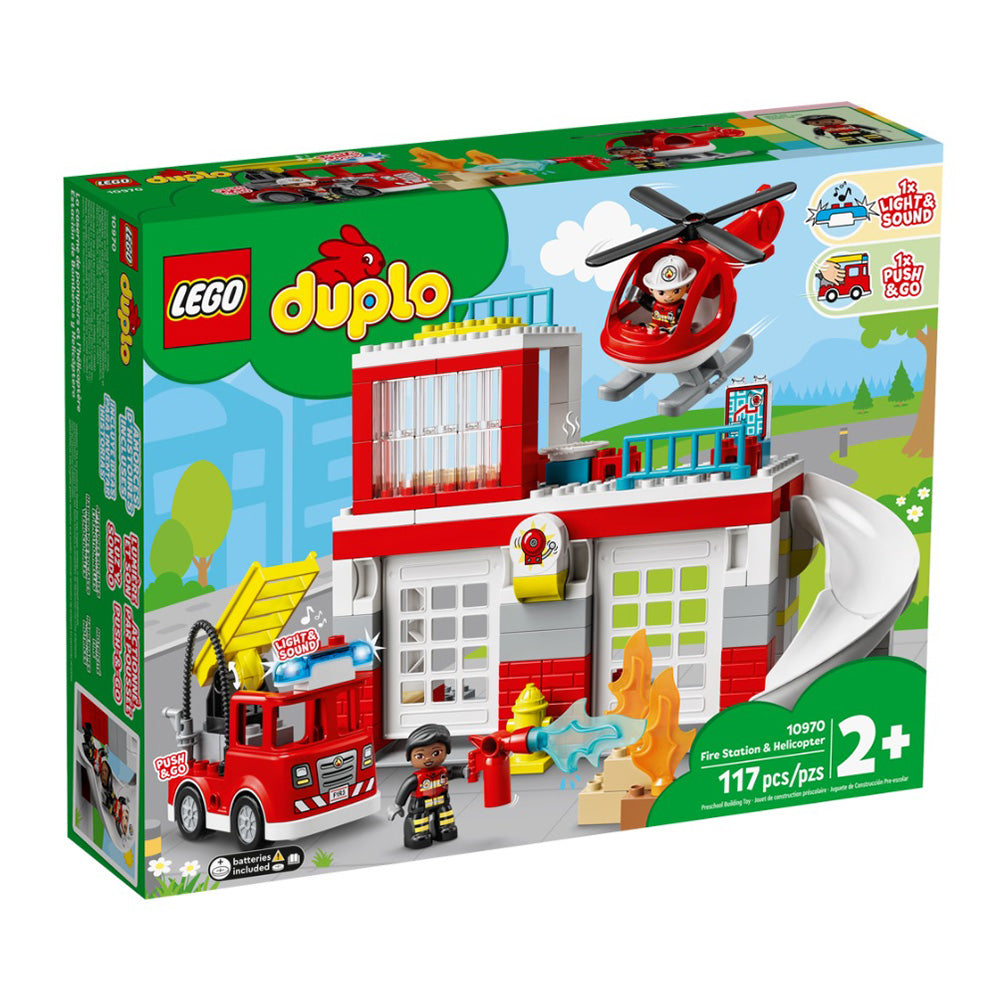 lego light and sound fire engine