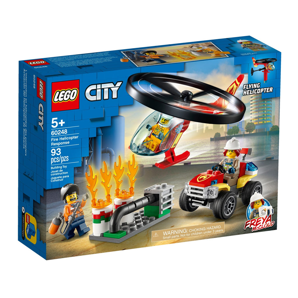 flying lego helicopter