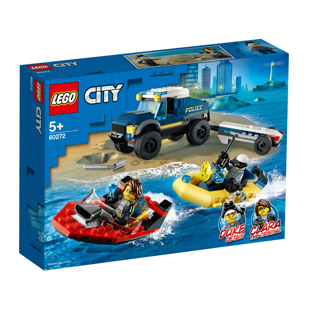 lego city police boat