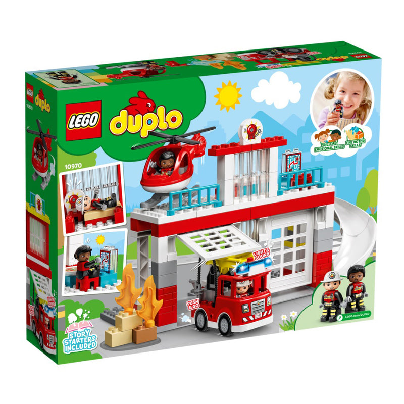 LEGO Fire Station & Helicopter Duplo