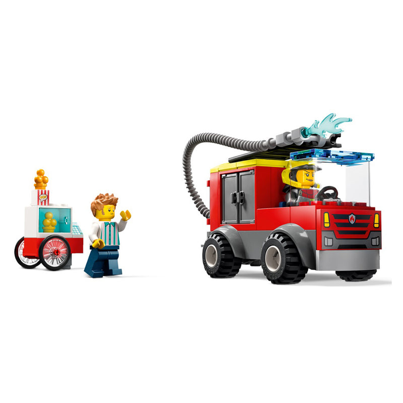 LEGO Fire Station and Fire Truck City